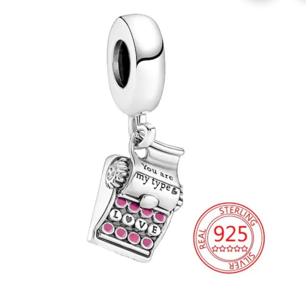 Pandora Charm: Typewriter “you are my type”